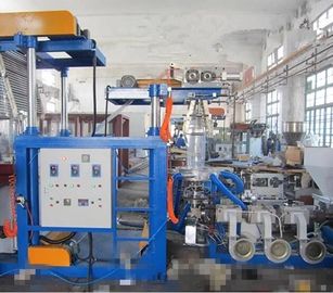 Chine Type double moteur de soufflement de levage de pilier d'entraînement de la machine 15KW de film de rétrécissement de PVC fournisseur