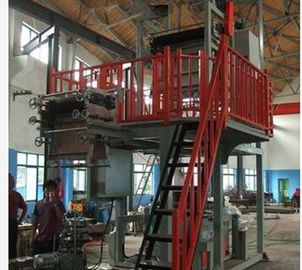 Chine 70-80 unité de soufflement rotatoire de soufflement à haute production de machine de film de rétrécissement de PVC de kg/h heure fournisseur