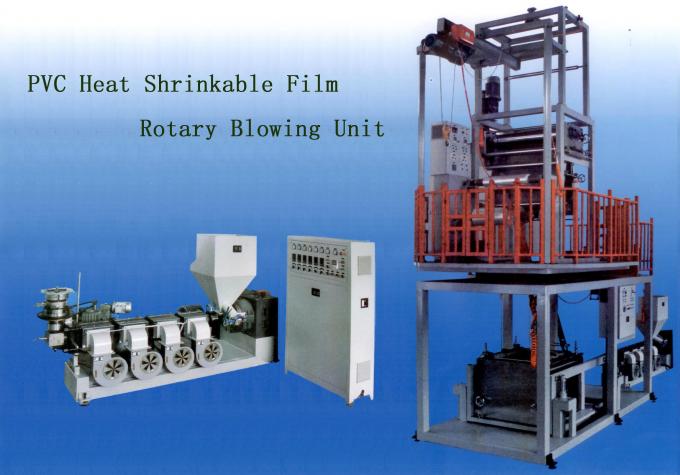 Machine de soufflement d'extrusion de film en plastique de PVC, machine de film de rétrécissement de PVC de largeur de 600 - de 1000mm