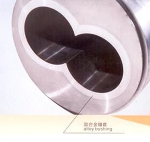 Rouille métallique du diamètre Ф45/2mm-Ф200/2mm de baril de vis de jumeau de parallèle de couche anti