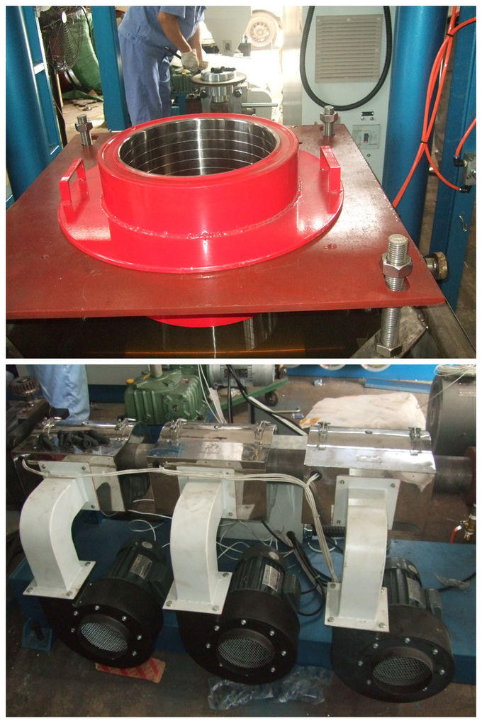 Usine soufflée par rétrécissement thermique de film de PVC avec le type rotatoire supérieur SJ55×26-SM900 de traction