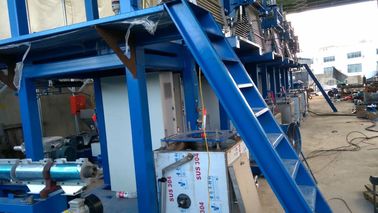 machine d'extrusion de film soufflée par 11KW, ligne moteur de production cinématographique de PVC d'entraînement de 18.5KW fournisseur